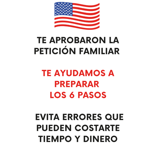 Preparación de los 6 pasos NVC (Formulario I-130 APROBADO)